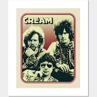 Cream Posters and Art